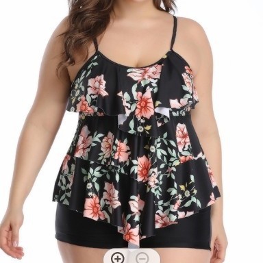 Tankini Woman Bikini Floral Pr - đánh giá và giá Shorts