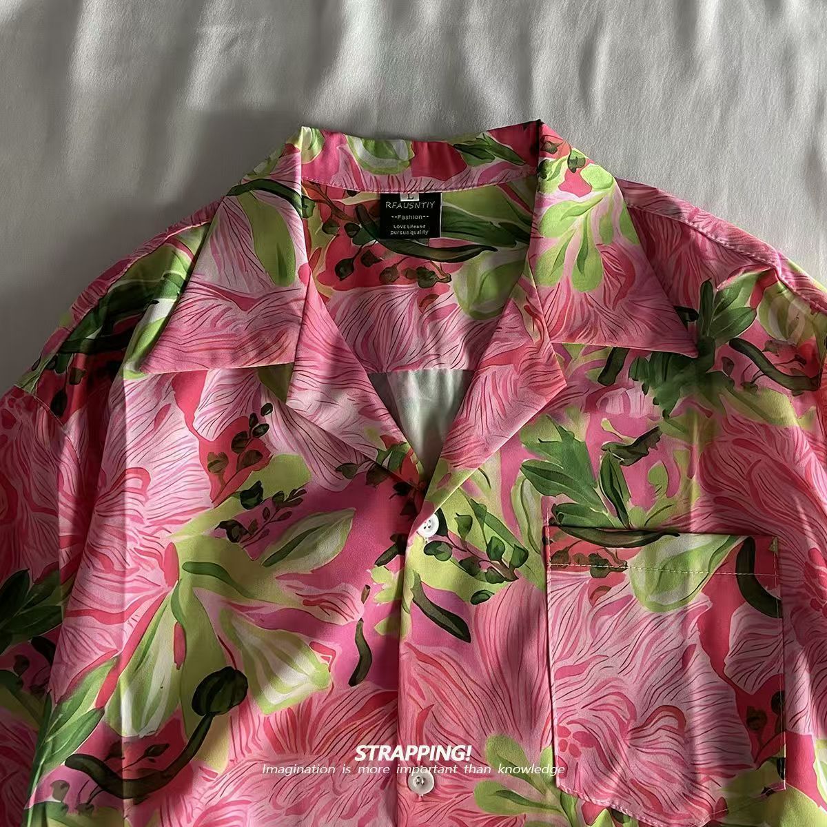 Vintage Beach Blusas Vocation  - đánh giá và giá Vintage Hawaiian Floral Shirt