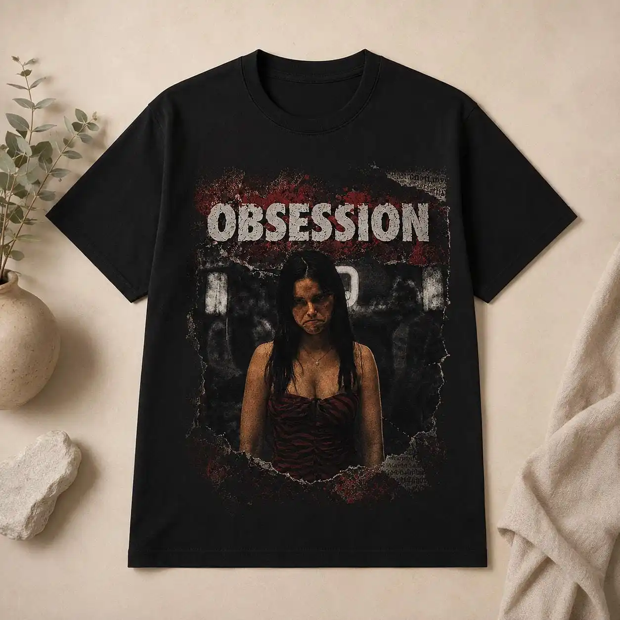 Obsession Graphic T-Shirt, Vin - đánh giá và giá Acid Wash Vintage Graphic T Shirt